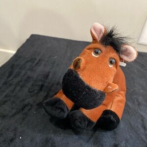 Adorable stuffed Horace.